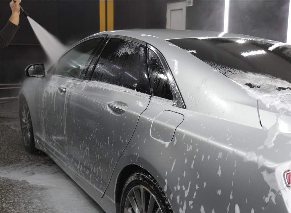 car washing process